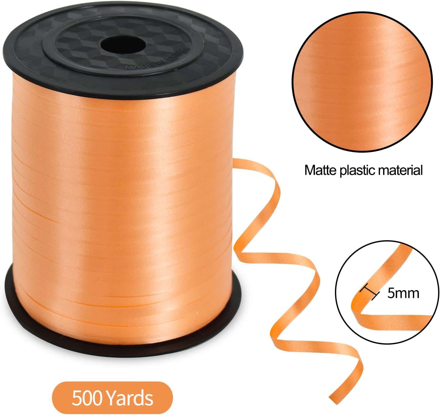 TONIFUL 500 Yards Curling Ribbon-Balloon Ribbon-Balloon String for Art&Craft Decor,Gift Wrapping,Ribbons and Bows for Christmas New Year Birthday Gifts (Silver)