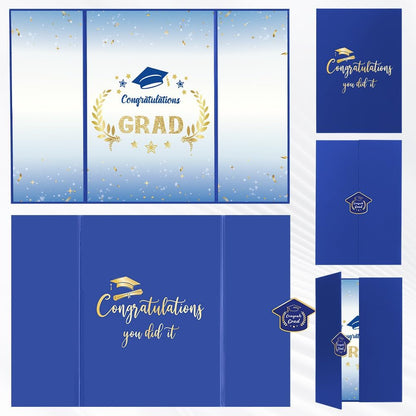 Graduation Decorations 2026, Black Gold Graduation Guest Book, Class of 2026 Grad Guestbook for Graduates Signature Congrats Grad Graduation Party Decorations Favors Supplies Gifts Idea Table Decor