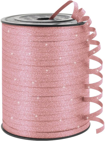 KMER LIFE Premium Red Curling Ribbon, 1/5" Wide x 500 Yards Christmas Curling Ribbons for Gift Wrapping, Party Decoration, Balloon String, Ribbons for Florist Flower (1 Roll)