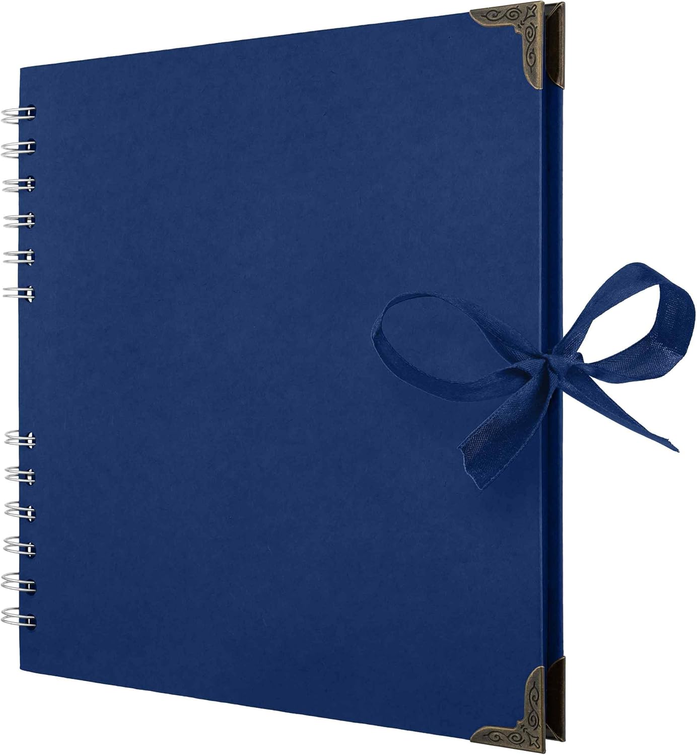 Bstorify Scrapbook Album 60 Pages (8 x 8 Inch) Brown Thick 200gsm Kraft Paper, Photo Album Scrapbook, Memory Book - Ideal for Your Scrapbooking Albums Art & Craft Projects