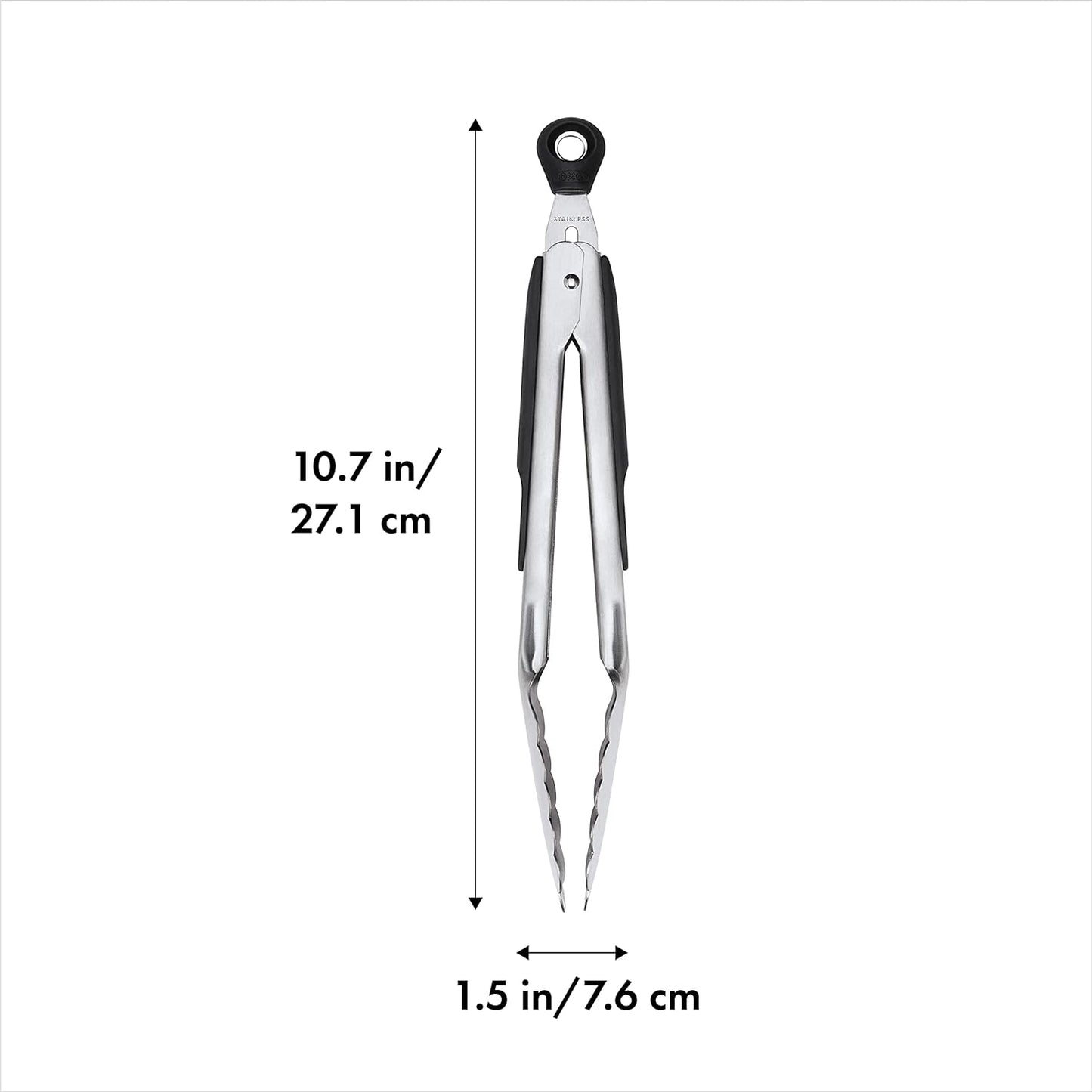 OXO Good Grips 7-Inch Mini Tongs, Stainless Steel