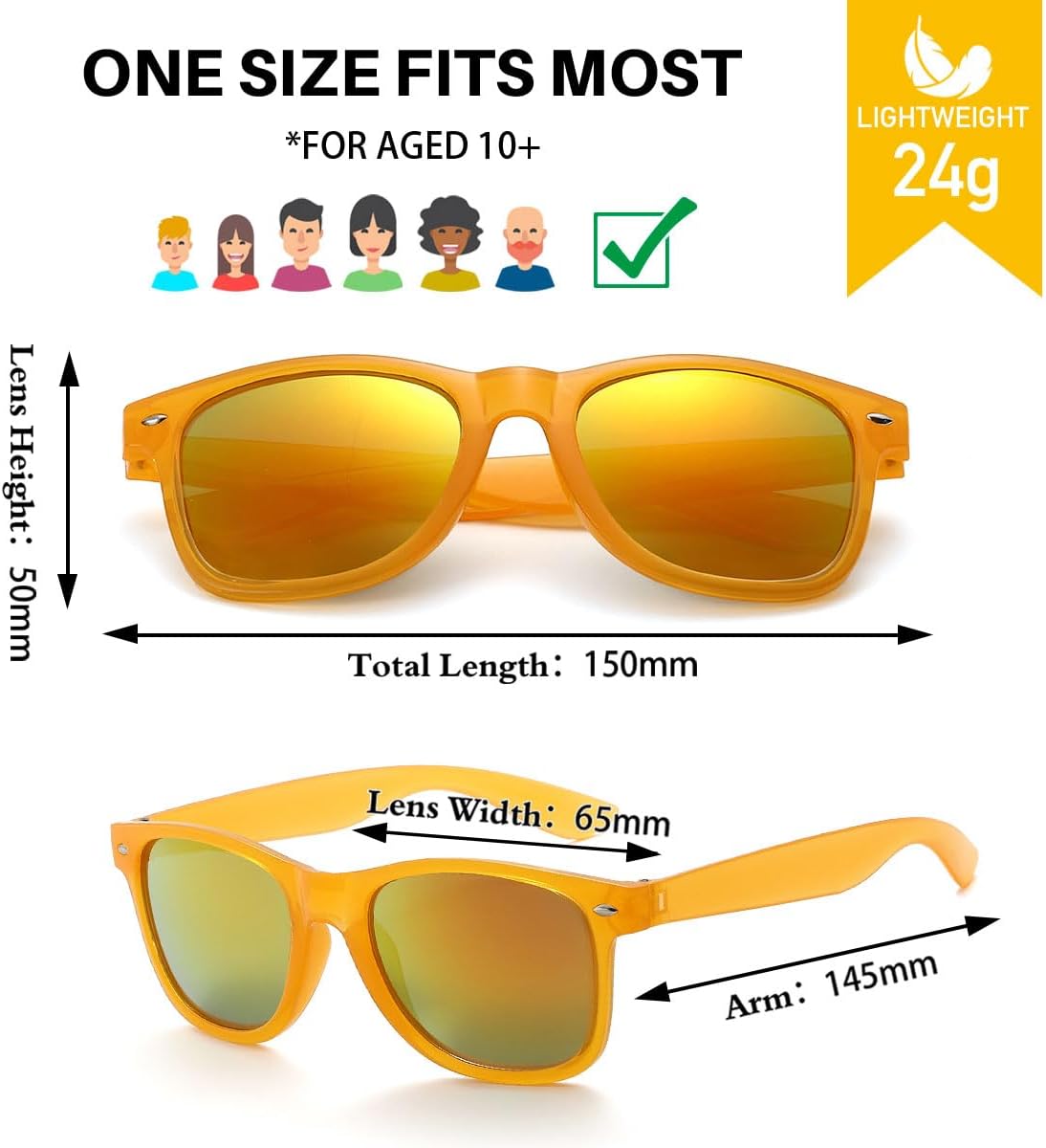 Party Sunglasses Bulk - Adult Retro Plastic Pack of 12 Vintage Sunglasses for Men Women - Party Favors