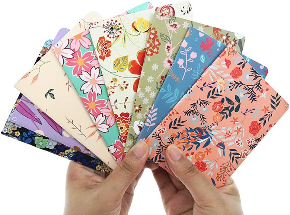 ALIMITOPIA 24pcs Mini Notebook Portable Pocket Notebook Journal Steno Memo MiniDaily NotePad,3.5X5 inches,24 sheets,College Ruled Pages(Cartoon Animals)