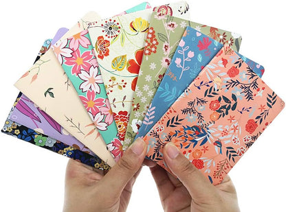 ALIMITOPIA 24pcs Mini Notebook Portable Pocket Notebook Journal Steno Memo MiniDaily NotePad,3.5X5 inches,24 sheets,College Ruled Pages(Cartoon Animals)