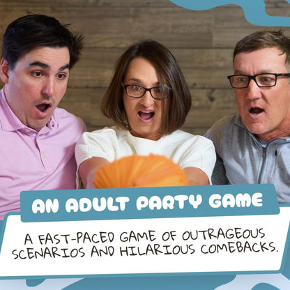 Go F Yourself! – The Grown Up Go Fish Card Game You've Always Wanted | Hilarious Party Game for Grown Ups, 2+ Players | 52 Cards, 13 Unique Pairs Edition