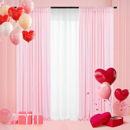 Poise3EHome Black Sequin Backdrop Curtains, 2 Panels 2FTx8FT Glitter Photo Booth Backdrop for Halloween Birthday Bachelorette Wednesday Twilight Party Decorations