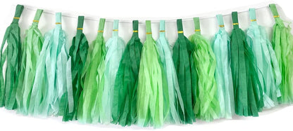 30pcs Paper Tassels Garland Banner Tissue Paper Tassel DIY Hanging Paper Decorations Party Tassel Garland Decor Baby Shower Nursery Wedding Festival Baby Shower Decoration(30, White)
