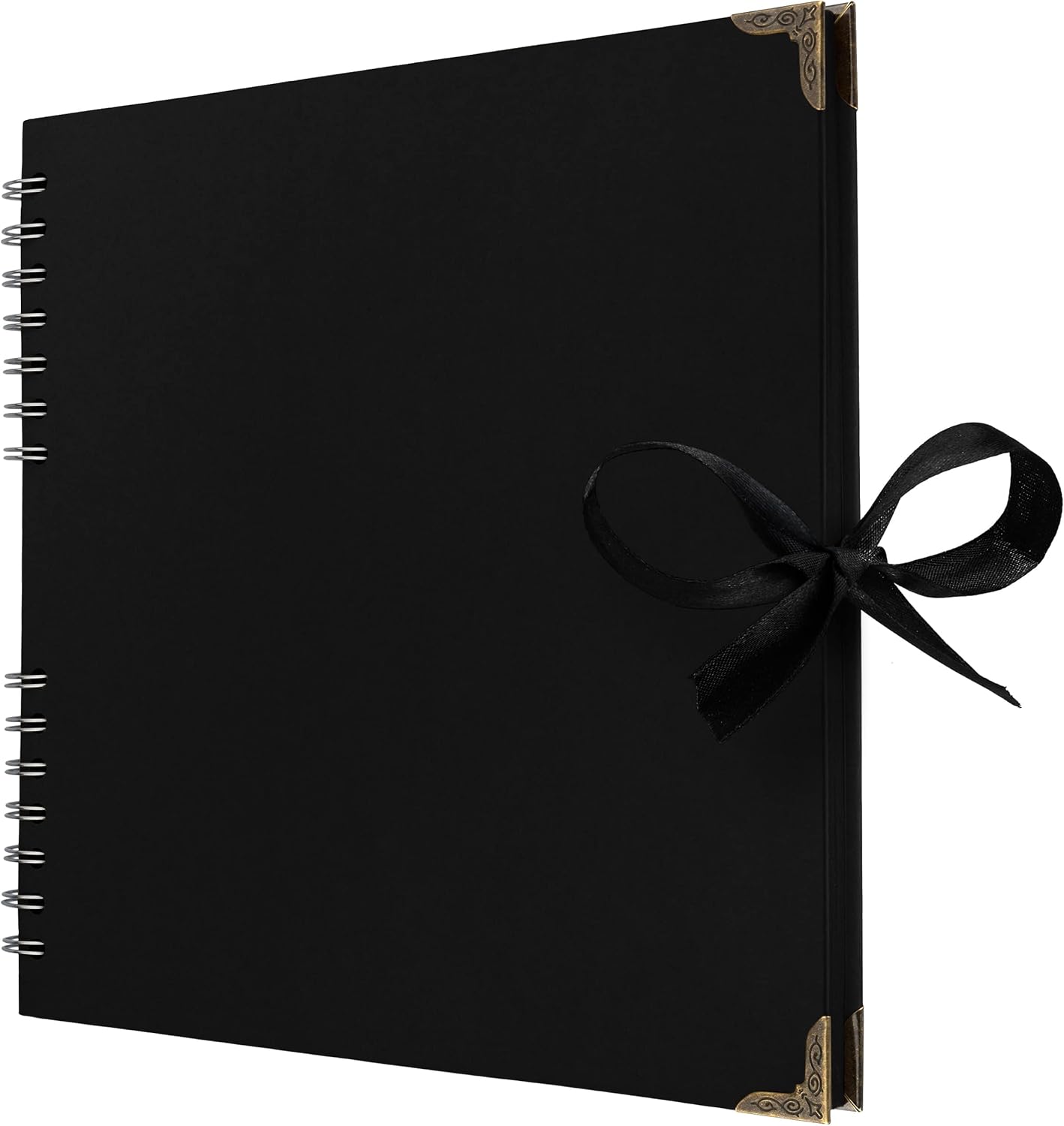 Bstorify Scrapbook Album 60 Pages (8 x 8 Inch) Brown Thick 200gsm Kraft Paper, Photo Album Scrapbook, Memory Book - Ideal for Your Scrapbooking Albums Art & Craft Projects