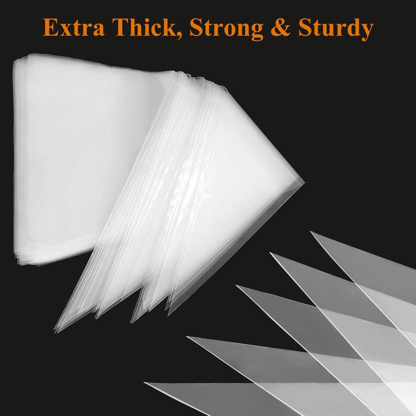200pcs/set Disposable Pastry Bag Icing Piping Bag Cake Cupcake Decorating Bags