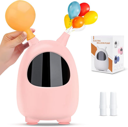 Balloon Pump Electric, SPLAKS Balloons Inflator Air Pump Portable Balloon Blower for Garland Arch, Party Decoration