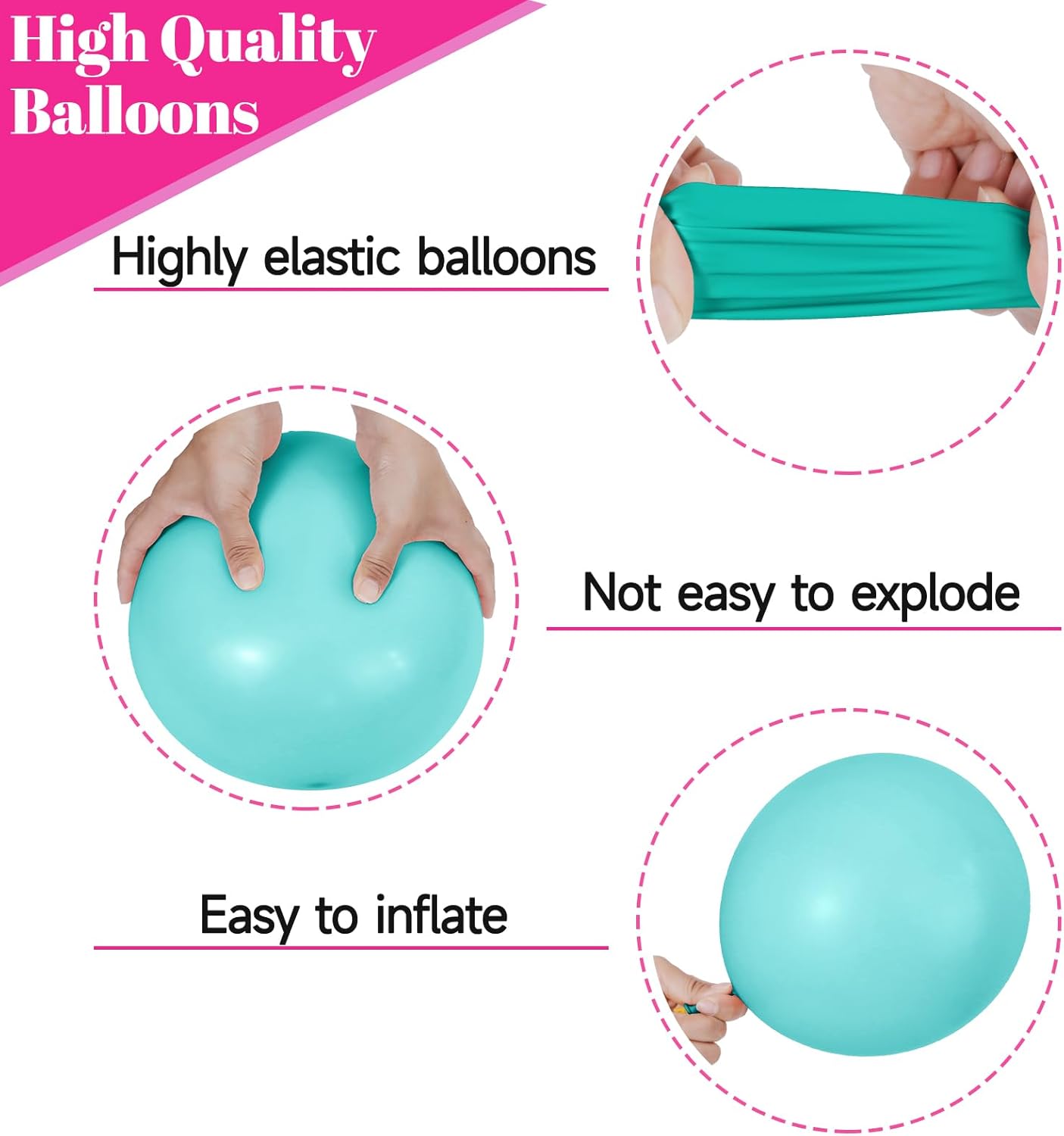 68Pcs Pink and Purple Balloons 12 Inch Metallic Purple Pink Latex Balloon Confetti ballons with Ribbons Party Balloons for Wedding Girls Birthday Baby Shower Decorations.