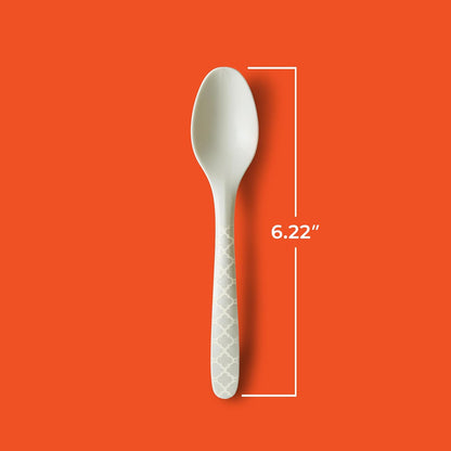Hefty ECOSAVE Compostable Assorted Cutlery Set, Utensils for BBQs, Tailgates, Camping, Parties, and More, Includes 8 Forks, 8 Spoons, and 8 Knives, Compostable, Sustainable Design, 24 Count