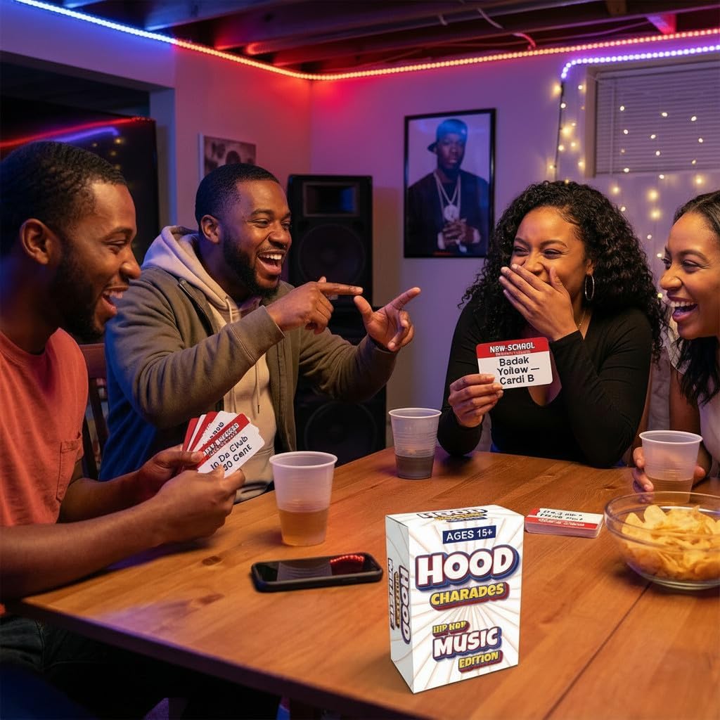 Black Owned Hood Charades Card Games for People Its A Thing Game! Urban Night Trivia Adults But Culture. If You Love The Kulture