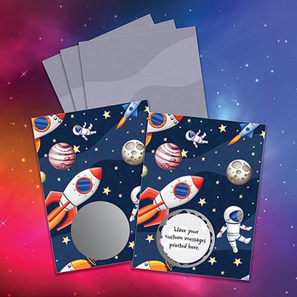 My Scratch Offs - Customizable Scratch-Off Cards Graffiti Design for Prizes, Classroom Rewards & Teacher Supplies, 50 Pack