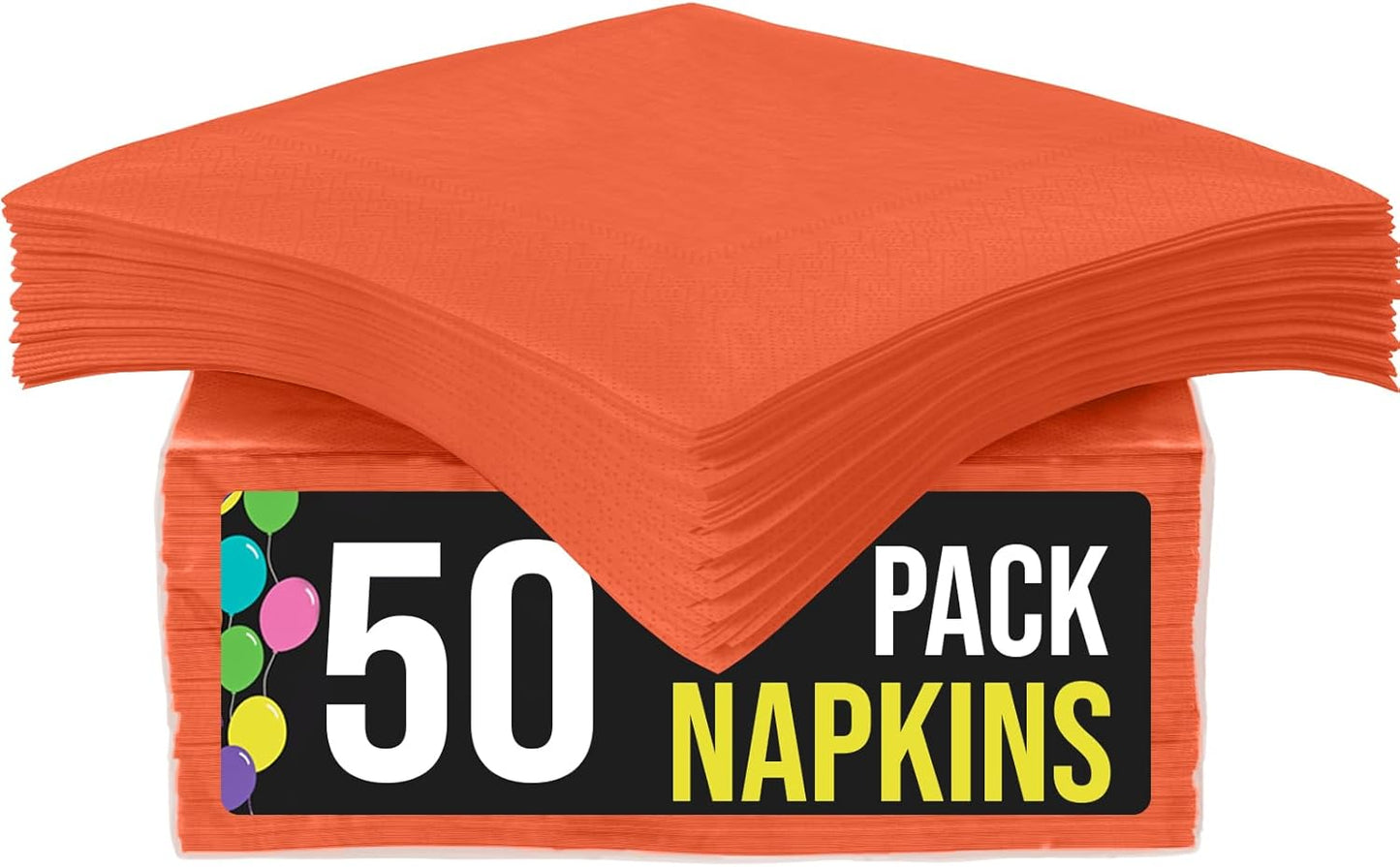 Party Solids Purple Paper Napkins Disposable Everyday 50 Pcs 2 Ply Purple Dinner Napkins Paper Everyday For Parties & Party Supplies