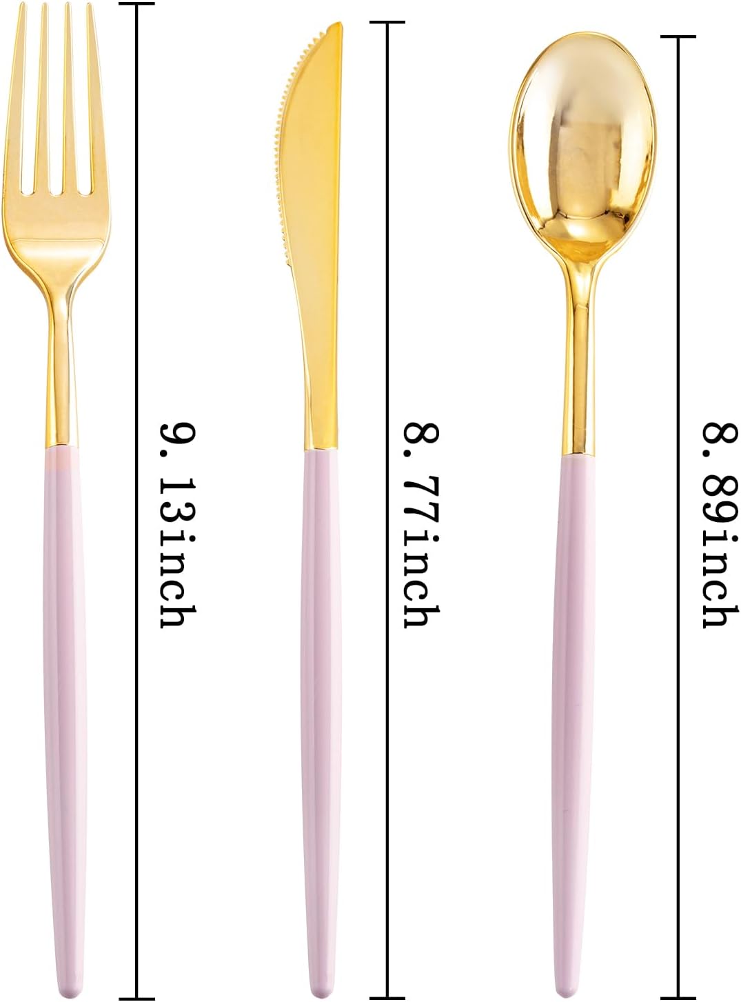 SUT 150Pcs Silver Plastic Silverware, Silver Disposable Cutlery, Heavy Duty Disposable Silverware, Plastic Utensils Include 50 Plastic Forks, 50 Plastic Spoons, 50 Plastic Knives