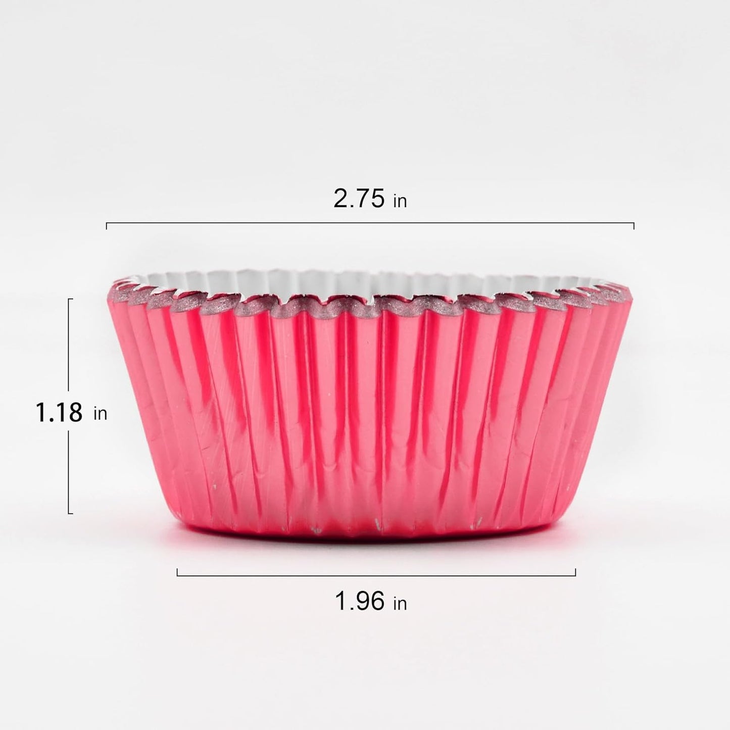 200 Pcs Gold Foil Cupcake Liners Standard Baking Cups Muffin Paper Cases