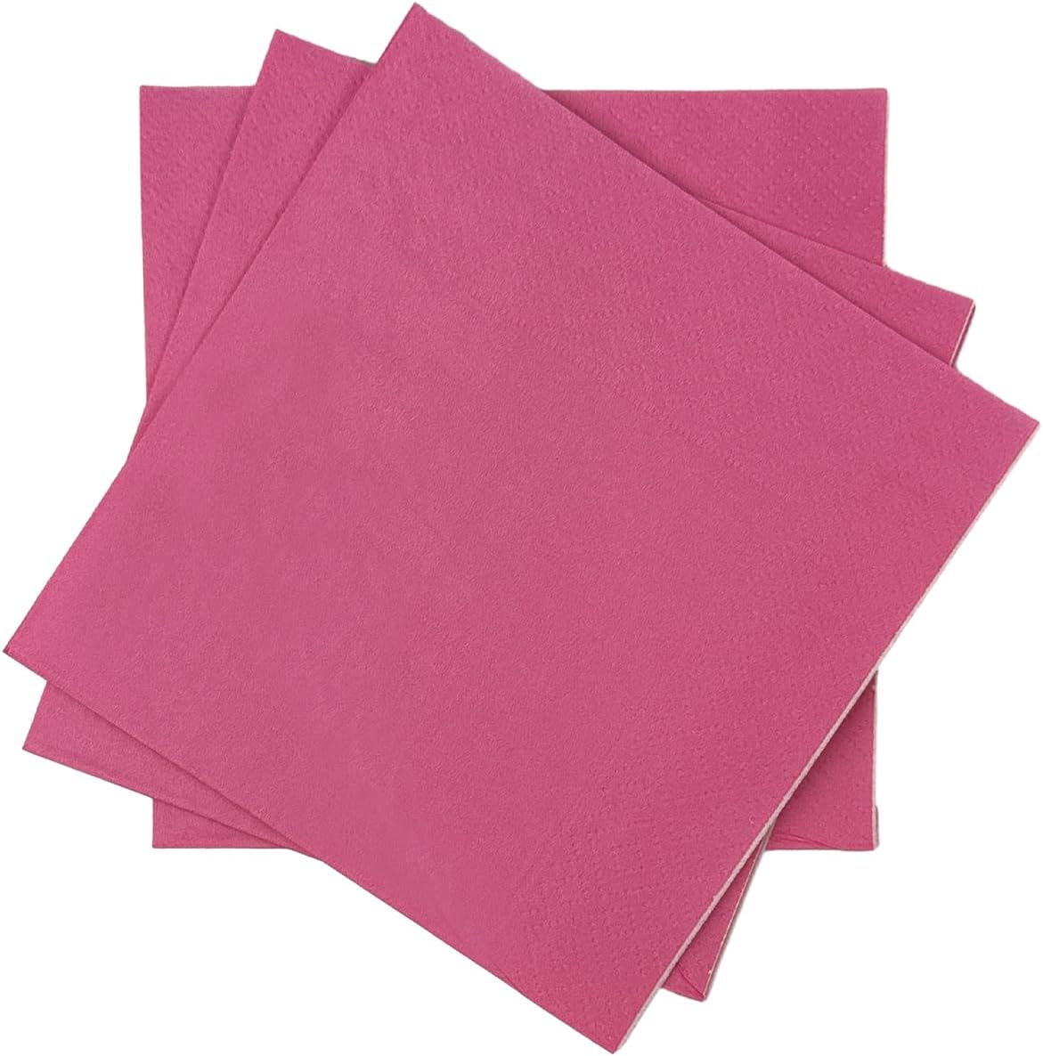 24 colors Cocktail Napkins 5 * 5inch disposable Beverage Napkin paper for Cocktail, Wedding, Dinner，Brithday Party Dessert Wine Paper Napkins（ 120 Count）