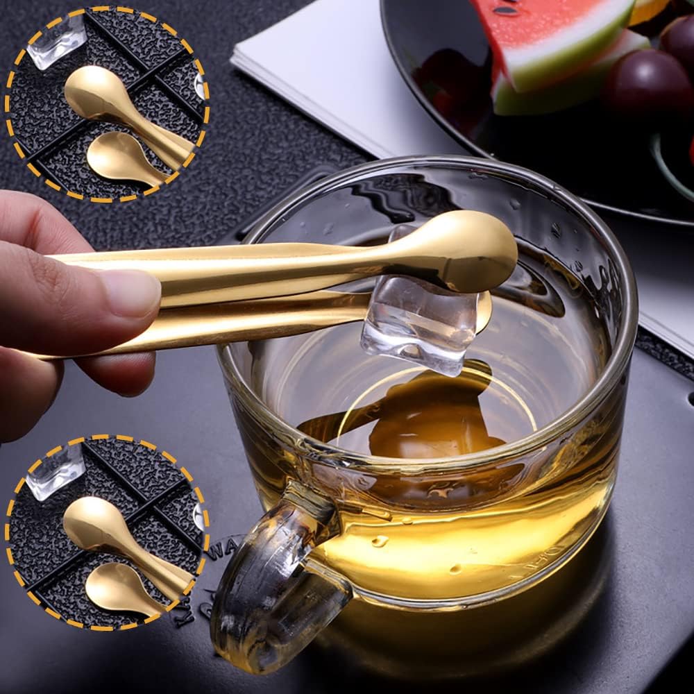 11 PCS Serving Utensils, Large Stainless Steel Spoons Forks Tongs, Pie Server, Great for Hostess Buffet Catering Banquet Party, Silver