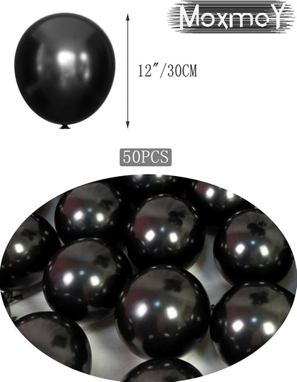 Party Balloons 12inch 50 Pcs Latex Confetti Balloons Birthday Balloons Party Decoration Wedding Baby Shower Christmas Party-Confetti Silver