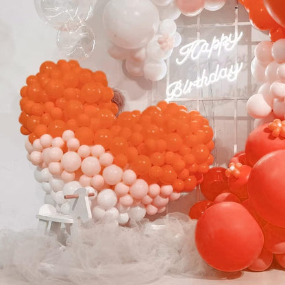 110pcs Black Balloon 12 inch, Black Latex Balloons for Birthday Party Baby Shower Wedding(with 2 Ribbons). - Colors A