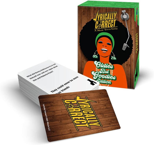 Lyrically Correct '90s & 2000s Music Trivia Card Game - Hip Hop and R&B Edition - Finish the Lyrics Challenge, Fun for Adults, Party or Family Night