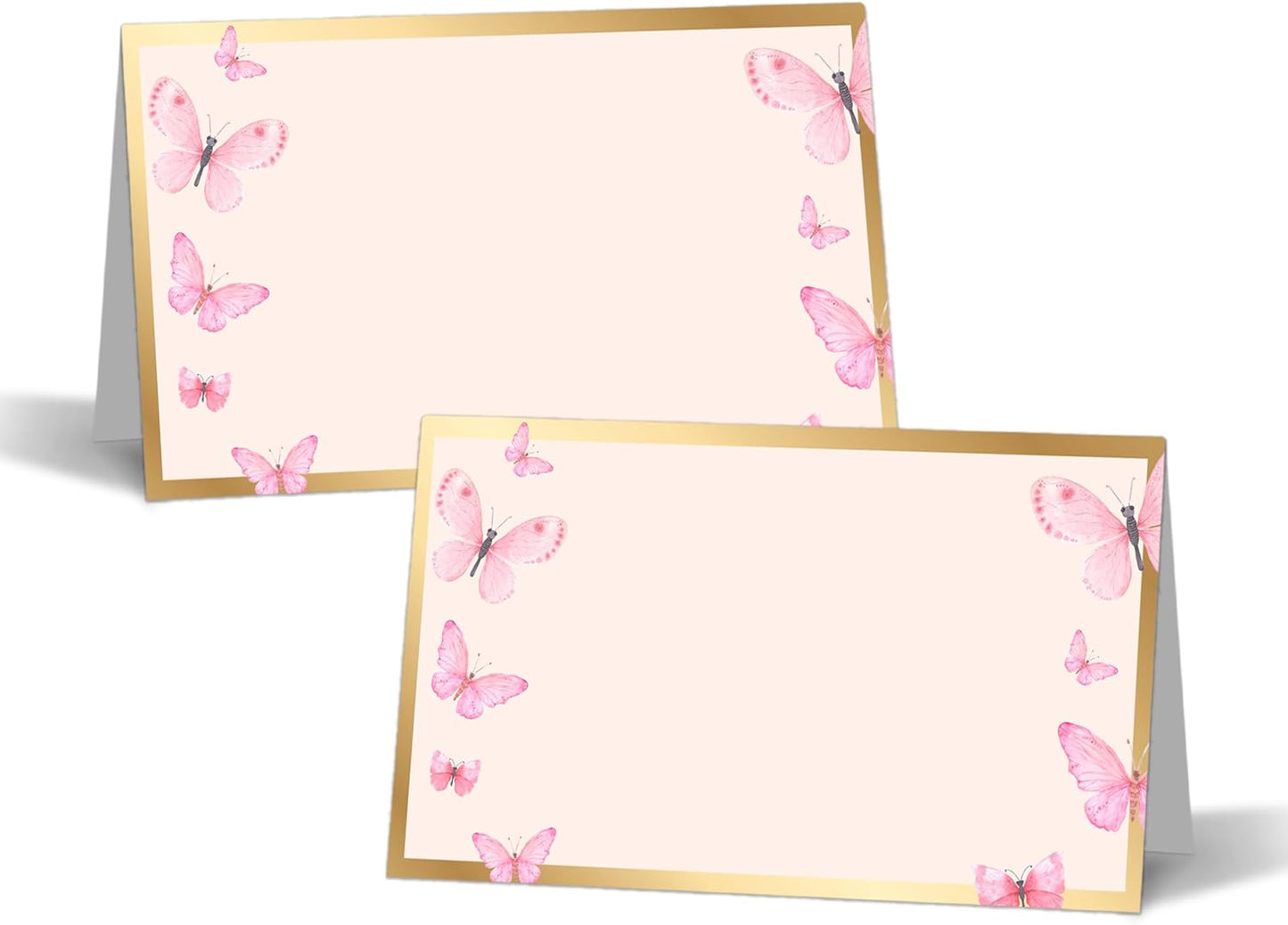 Dinosaur Table Place Cards - 25PCS Tent Cards - Tropical Dino Themed Food Lables - Name Place Cards for Table Setting - Name Cards for Birthday Party Baby Shower - Scored for Easy Folding -10