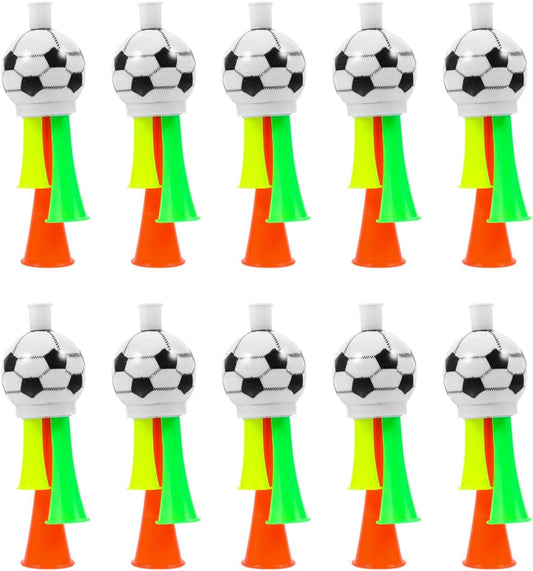 SEWACC Horns Stadium Horn 10 Pcs Air Horn Handheld Air Horn Can Loud Noisemakers for Sporting Events, Party, Celebrations Birthday Party Favors (Random Color) Party Air Horn Air Horn