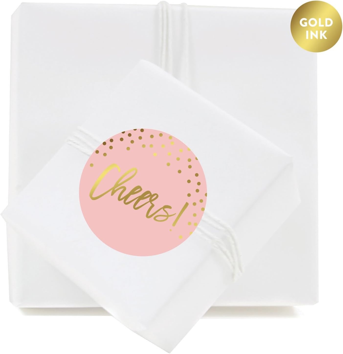 Andaz Press Blush Pink and Metallic Gold Confetti Polka Dots Bachelorette Party Bridal Shower Collection, Scavenger Hunt Game Cards, 20-Pack