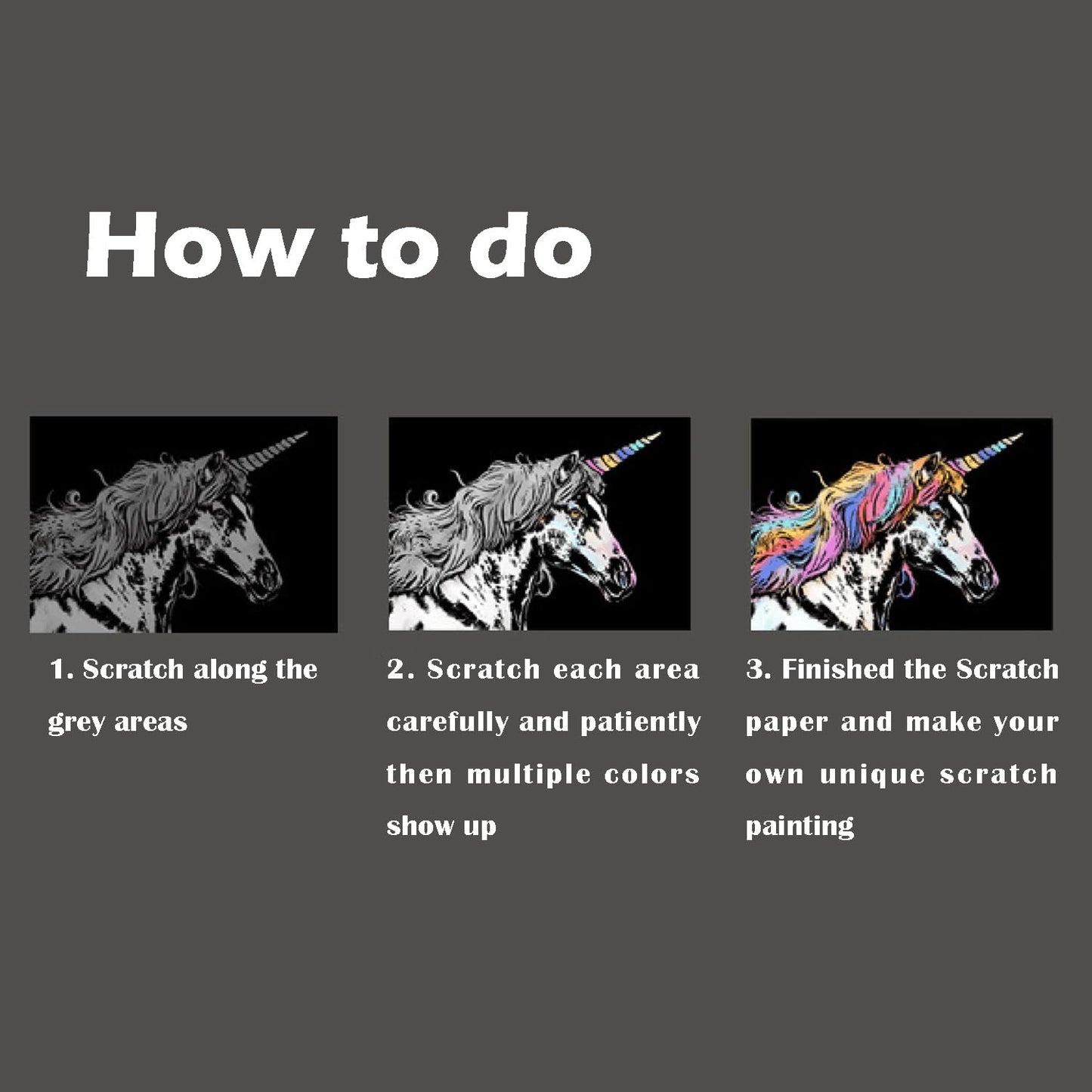 Georgie Porgy Scratch Paper Art Set for Kids Adults Magic Rainbow Scratchboards for DIY Arts and Crafts Kits Christmas Birthday Gift with Scratching Tools Kit (A4-Noctilucent Whale + Sea World)