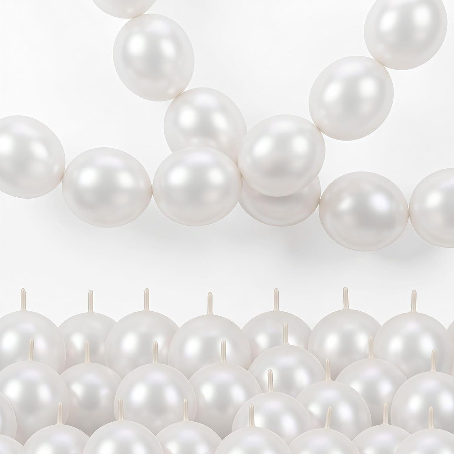 Gold Quick Link Balloons, 60PCS Linking for Balloon Wall Arch Chains, 6inch Linkable for Wedding Birthday Baby Shower Engagement Graduation Party Decorations