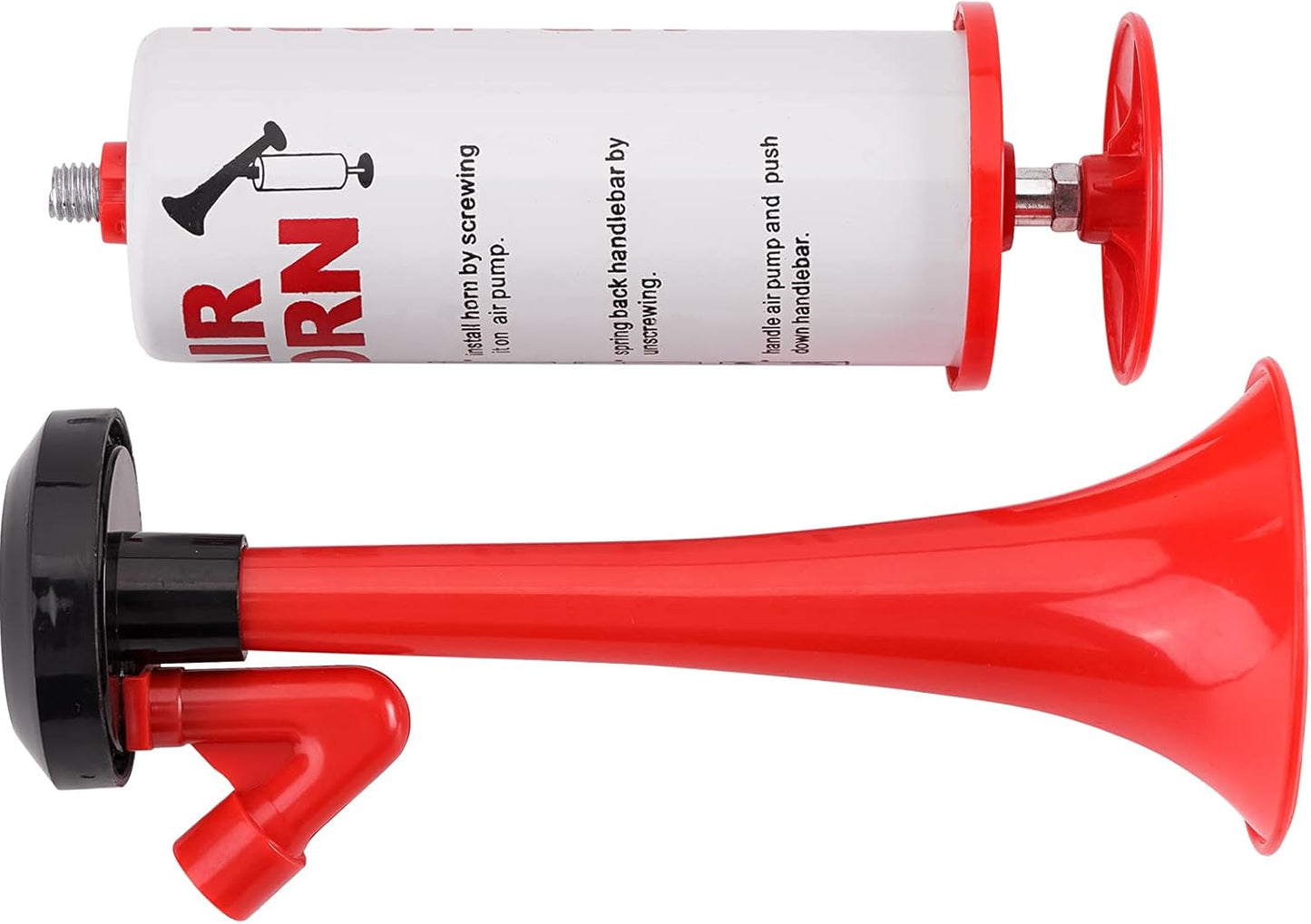 Air Horn for Boat Graduation Party Sports Events Beer Horns Dog Air Horn Self Defense Portable Air Pump Horn(ABS large handheld horn)