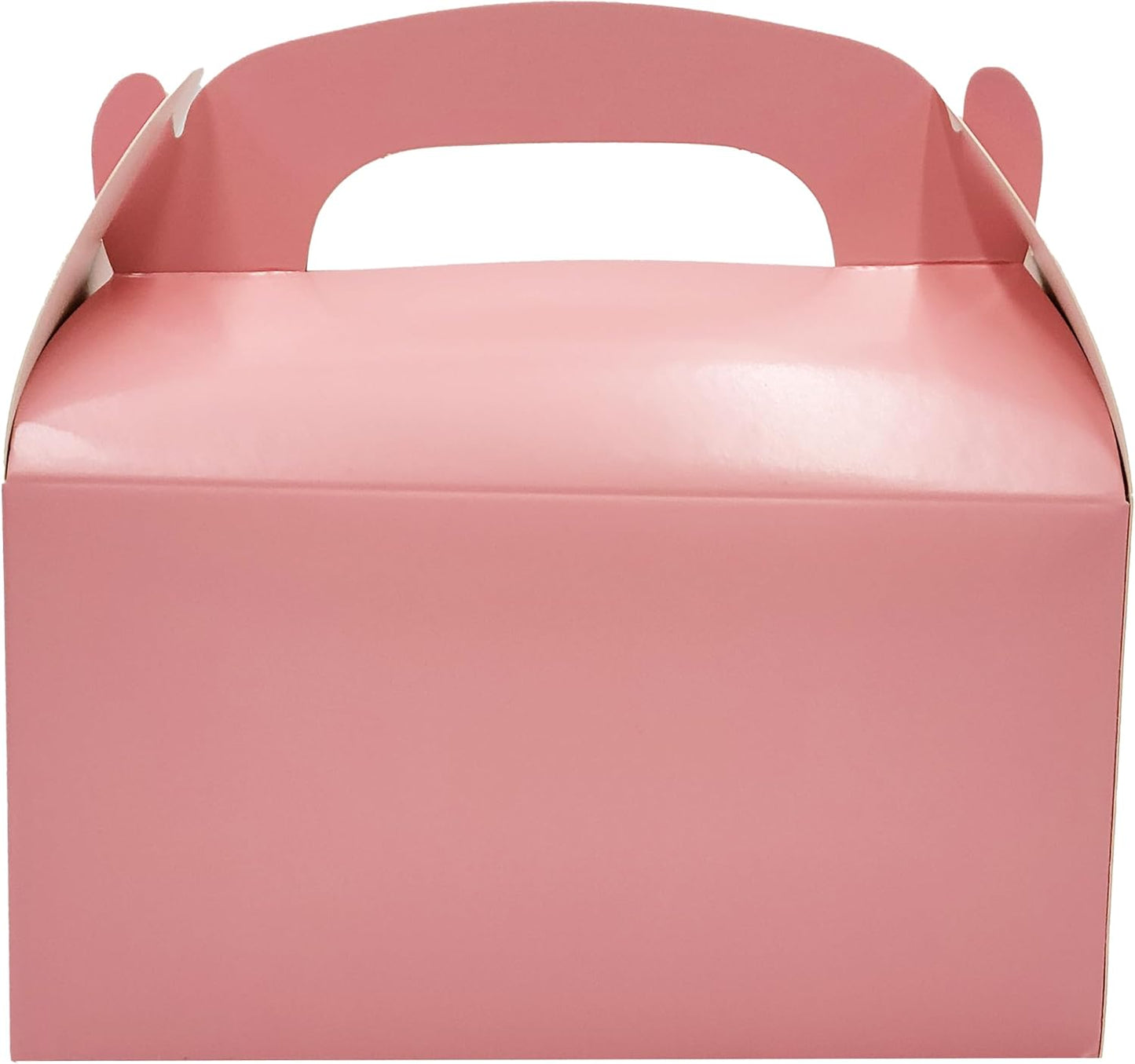 The Dreidel Company Gable Treat Boxes, Party Favors, 6.25" x 3.5" x 3.5" Inch Box, 25-Pack (Assorted)