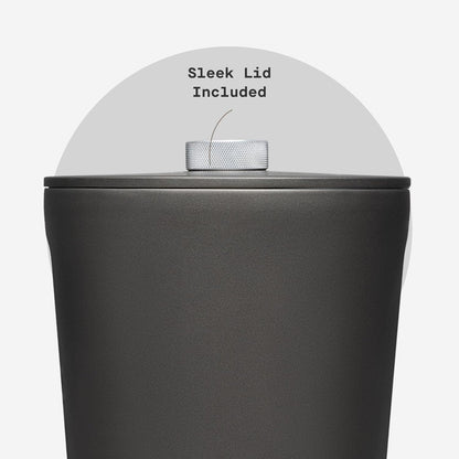 Corkcicle Insulated Ice Bucket with Lid - Stainless Steel - Summer Gift - 100 oz - Ceramic Slate