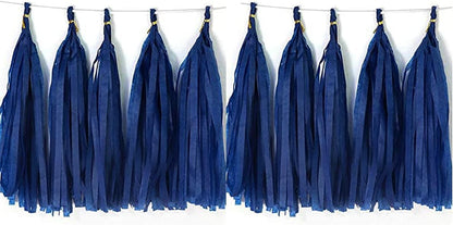 Tissue Paper Tassels Paper Tassel Garland Banner Table Decor Party Tassels Banner Wedding Birthday Baby Shower Nursey Party Decorations Supplies (20, Rose Gold+Pink+Rose Red+Lt-Pink)
