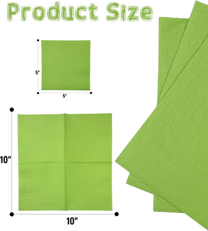 24 colors Cocktail Napkins 5 * 5inch disposable Beverage Napkin paper for Cocktail, Wedding, Dinner，Brithday Party Dessert Wine Paper Napkins（ 120 Count）