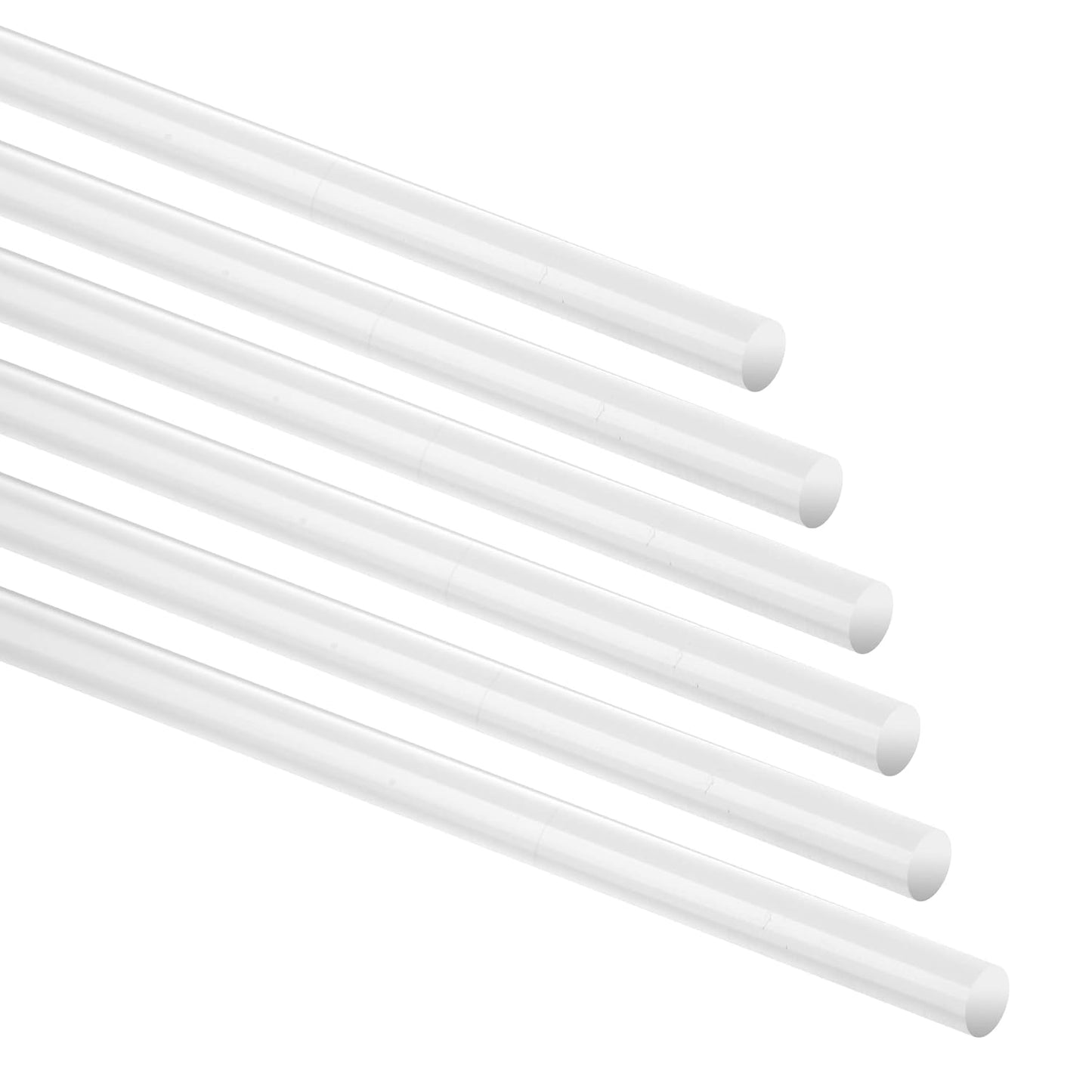 20 Pieces Acrylic Rods, 12 Inch Clear Acrylic Round Plastic Rods for DIY Crafts Party Decorations Gardening（3mm Diameter）