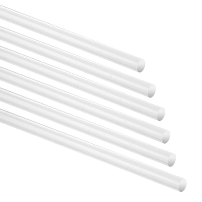 20 Pieces Acrylic Rods, 12 Inch Clear Acrylic Round Plastic Rods for DIY Crafts Party Decorations Gardening（3mm Diameter）