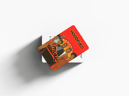 HoodFued : The Ultimate Family Trivia Card Game - A Culture-Centric Game That Brings Friends and Family Together for Fun and Knowledge and More Fun Than The Hood Charades Game for Family or Tabu