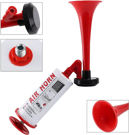 Air Horn for Boat Graduation Party Sports Events Beer Horns Dog Air Horn Self Defense Portable Air Pump Horn(ABS large handheld horn)
