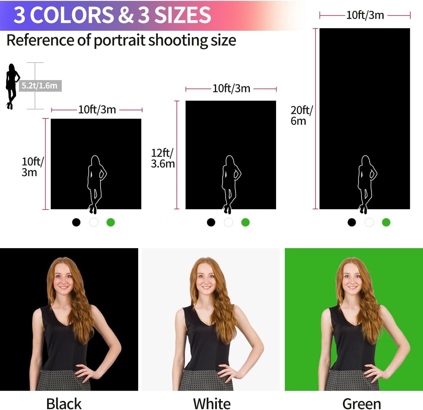 White Backdrop for Photoshoot, 10x10 ft Photo Backdrop Curtain Double-Side for Photography, Polyester Fabric White Background Screen for Photographic Studio Baby Picture Party Prop (Backdrop Only)