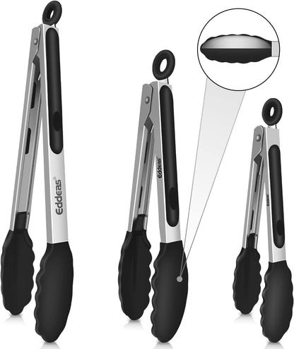 EDDEAS 12 PCS Small Serving Tongs, 4.3" Mini Gold Tongs, Gold Kitchen Tongs for Serving Food, Coffee Bar, Tea Party, Desserts Party and Ice Bucket