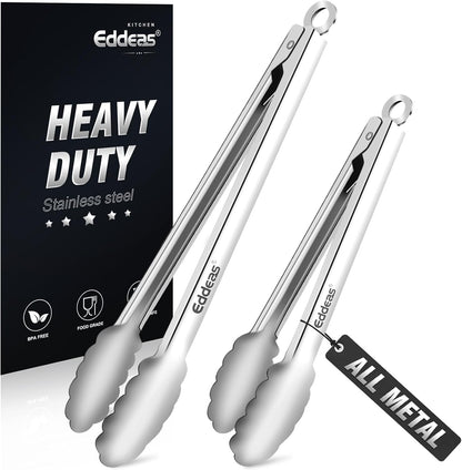 EDDEAS 12 PCS Small Serving Tongs, 4.3" Mini Gold Tongs, Gold Kitchen Tongs for Serving Food, Coffee Bar, Tea Party, Desserts Party and Ice Bucket