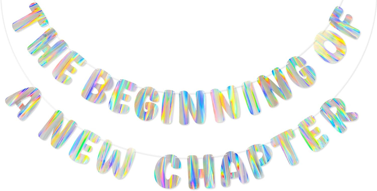 Iridescent Welcome Back We Missed You So Much Banner, Holographic Welcome Back Decorations, Pre-Strung Welcome Home sign for Office Party, Family Gathering, Back to School, Military Homecoming