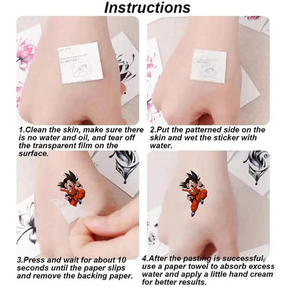 40Sheets Cartoon Mario Temporary Tattoos for Kids Birthday Party Favors Cute Mario Decoration Sticker Gifts for Girl Boys Home Activity Class Prizes Carnival Christmas Rewards