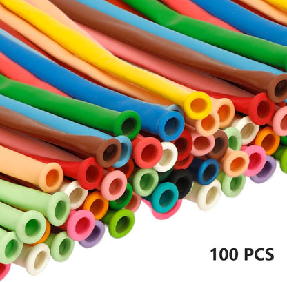 260 Balloons Clear 100 Pcs Long Balloons For Tying Balloon Arch Back To School Animal Balloon Clear 260 Globos Largos Para Hacer Figuras Birthday Valentines Party Decor