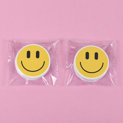 50PCS Smiling Stickers, Cute Water Bottle Stickers for Kids, for Teaching Rewards, Notebooks, Stationery, Luggage, Cartoon PVC Happy Stickers