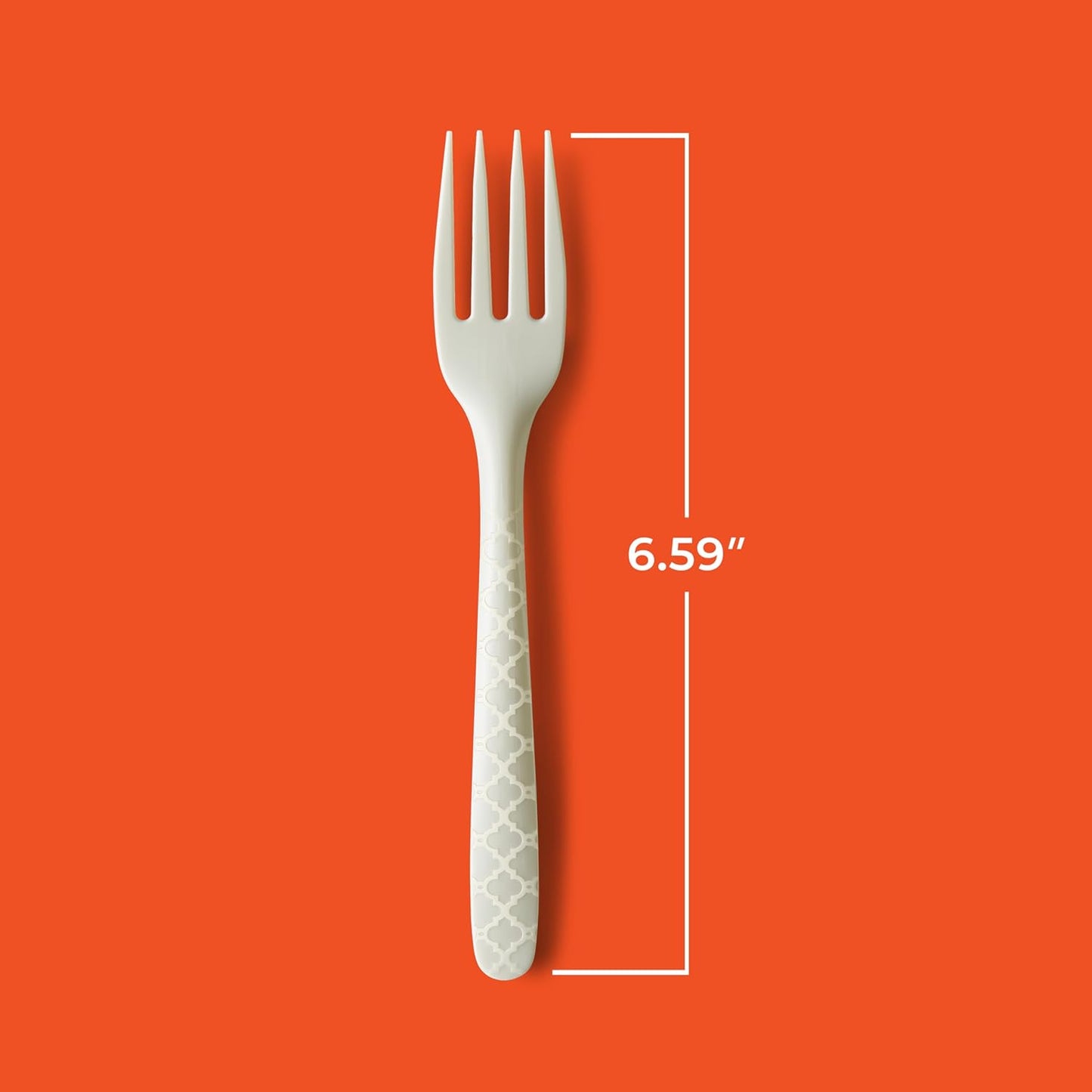 Hefty ECOSAVE Compostable Assorted Cutlery Set, Utensils for BBQs, Tailgates, Camping, Parties, and More, Includes 8 Forks, 8 Spoons, and 8 Knives, Compostable, Sustainable Design, 24 Count