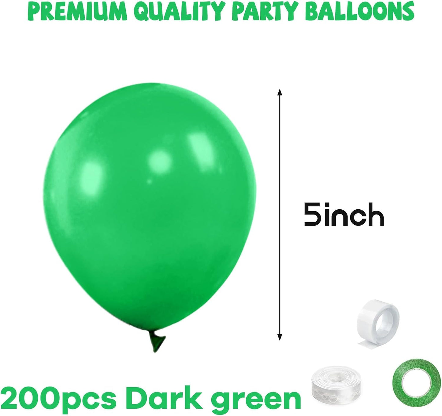 110pcs Black Balloon 12 inch, Black Latex Balloons for Birthday Party Baby Shower Wedding(with 2 Ribbons). - Colors A