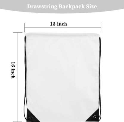 20 Colors Drawstring Backpack Bags Sack Pack Cinch Tote Sport Storage Polyester Bag for Gym Traveling